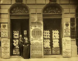 Lotteries: Kais - konig - Tabak Trafik in Vienna - 1900
