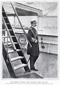 Kaiser at Cowes 1893