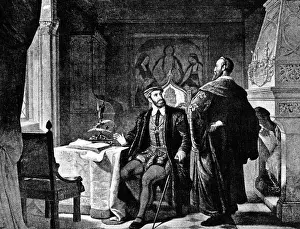 Fugger: Kaiser Karl V with Anton Fugger