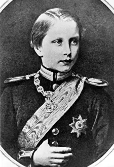 Kaulbach: Kaiser Wilhelm II as a child