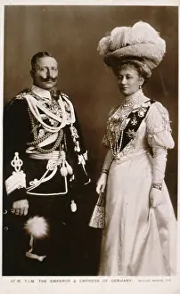 Regalia: Kaiser Wilhelm II and his first wife