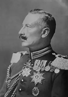 Facial Hair: Kaiser Wilhelm II of Germany, c. 1914. As German