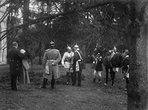 Retirement: Kaiser Wilhelm II meets the former Prussian Prime