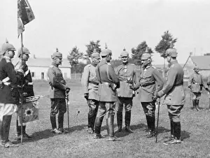 Gallwitz: Kaiser Wilhelm II on the Somme front, 1916