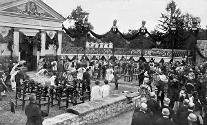 Expense: Kaiser Wilhelm II visiting Roman Fort, Saalburg, Germany