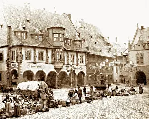Goslar: The Kaiserworth Hotel, Goslar, Germany, Victorian period