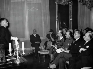 Consul: Kalewala celebrations in the Finish embassy, 1935