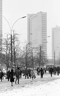 Kalinin: Kalinin prospekt in Moscow, 1982