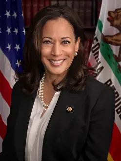 Senatorial: Kamala Harris in her official Senatorial portrait