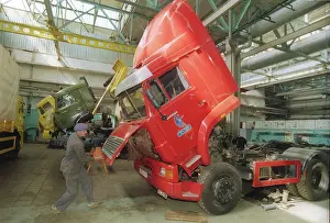 Developed: KamAZ-54115-03 tractor unit, 1997