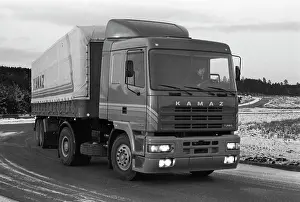 Combination: KAMAZ-54225 semi-trailer