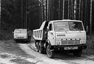 Trucks: KAMAZ-5511 dump truck