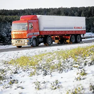 Chelny: KamAZ-55225 tractor unit, 1988