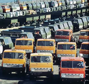 Chelny: KamAZ production, 1979