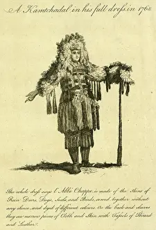 1768: A Kamtchadal or Kamchadal in his full dress