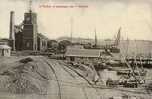 Karachi, Pakistan - Section of the Passenger Pier