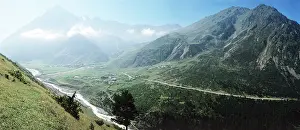 Ossetian: Karaugomdon river in North Ossetia, 1981