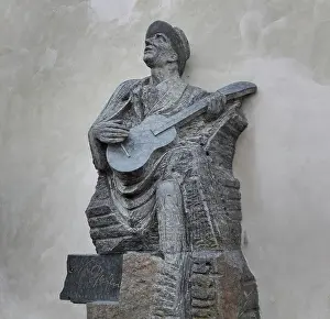 Median: Karel Hasler statue, Prague, Czech Republic