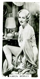 Morley: Karen Morley, American actress