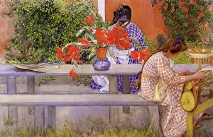 Karin: Karin and Brita with Cactus