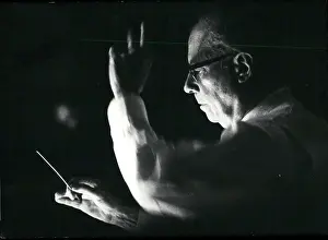 Conductors: Karl Bohm, Austrian conductor, 75th birthday
