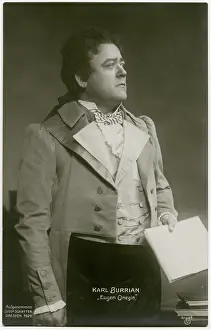 Onegin: Karl Burrian as Eugene Onegin