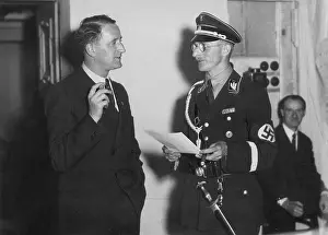 Fiehler: Karl Fiehler with Tempel