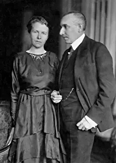 Helfferich: Karl Helfferich and wife, 1921