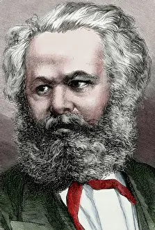 Espanola: Karl Marx (1818-1883). German Philosopher, political economi