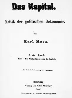 Tite: KARL MARX/DAS KAPITAL
