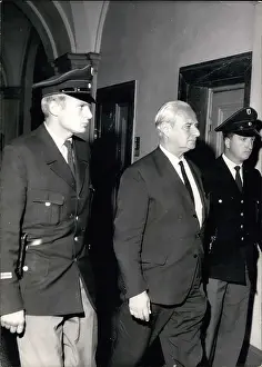 Pleading: Karl Wolff during trial for war crimes, Munich