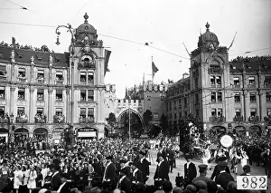 Karlsplatz: Karlsplatz in Munich, 1925