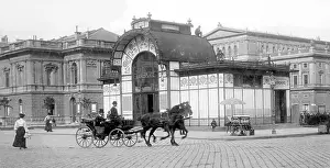 Karlsplatz: Karlsplatz in Vienna, 1903