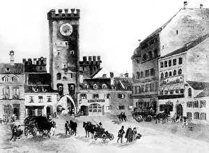 Transp: The Karlstor in Munich