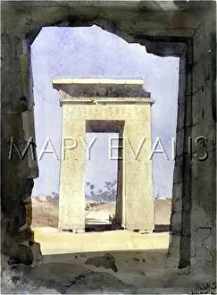 Entranceway: KARNAK/EGYPT/C.1840