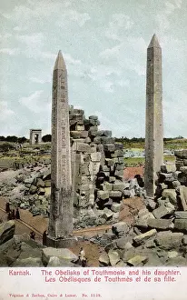 Thothmes: Karnak - Obelisks of Thutmose I