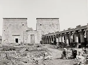 Pylons: Karnak pylons, Luxor, Egypt