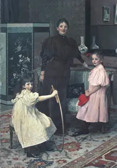 Karolina: Karolina Hruskova and her two Daughters
