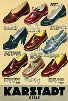Celle: Karstadt shoe advert