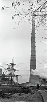Fired: Kashira coal fired power plant, 1967