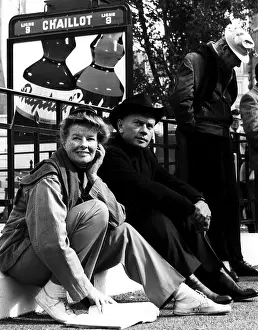 Ofthe: Katharine Hepburn, Yul Brynner and Danny ?