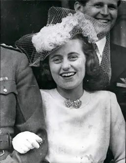 Hartington: Kathleen Agnes Kennedy at her wedding