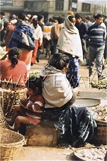 Stallholder: KATHMANDU MARKET/NEPAL