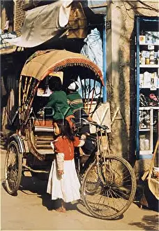 Kathmandu: KATHMANDU/RICKSHAW 1992
