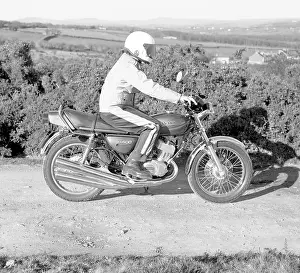 Motorcycling: Kawasaki KH400 motorcycle
