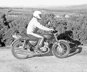 Motorcycling: Kawasaki KH400 motorcycle