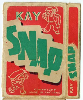 Snap: Kay Snap playing cards - box design