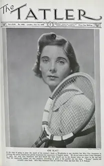 Sportswomen: Kay Stammers, tennis player