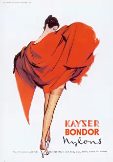 Nylons: Kayser Bondor Nylons advertisement