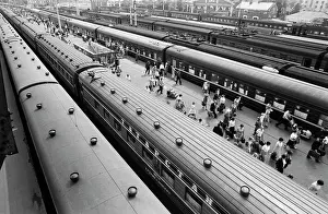 Platforms: Kazansky railway station
